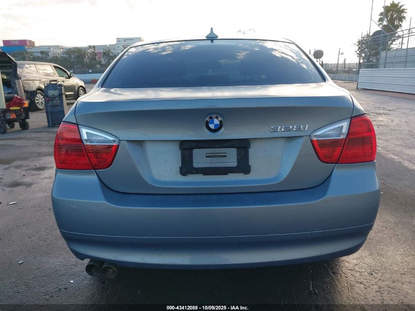 2008 BMW 328I VIN: WBAVA37578NL46371 Lot: 43412088