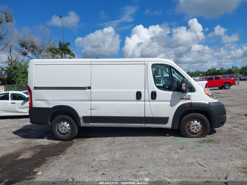 2018 Ram Promaster 1500 Low Roof 136 Wb VIN: 3C6TRVAGXJE155344 Lot: 43412115