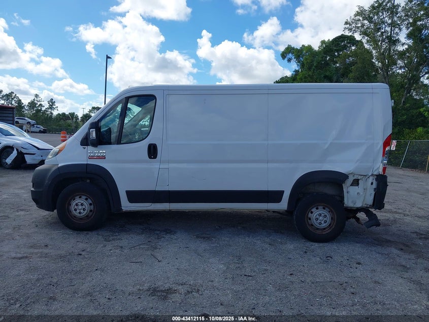 2018 Ram Promaster 1500 Low Roof 136 Wb VIN: 3C6TRVAGXJE155344 Lot: 43412115