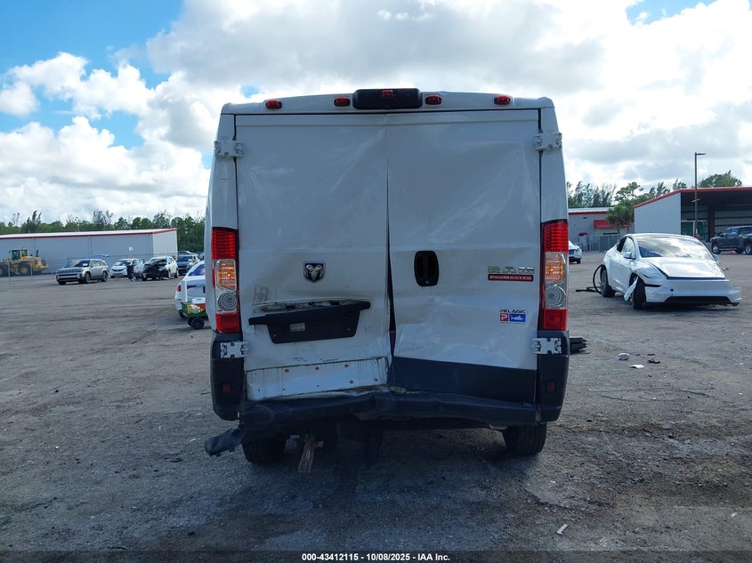 2018 Ram Promaster 1500 Low Roof 136 Wb VIN: 3C6TRVAGXJE155344 Lot: 43412115