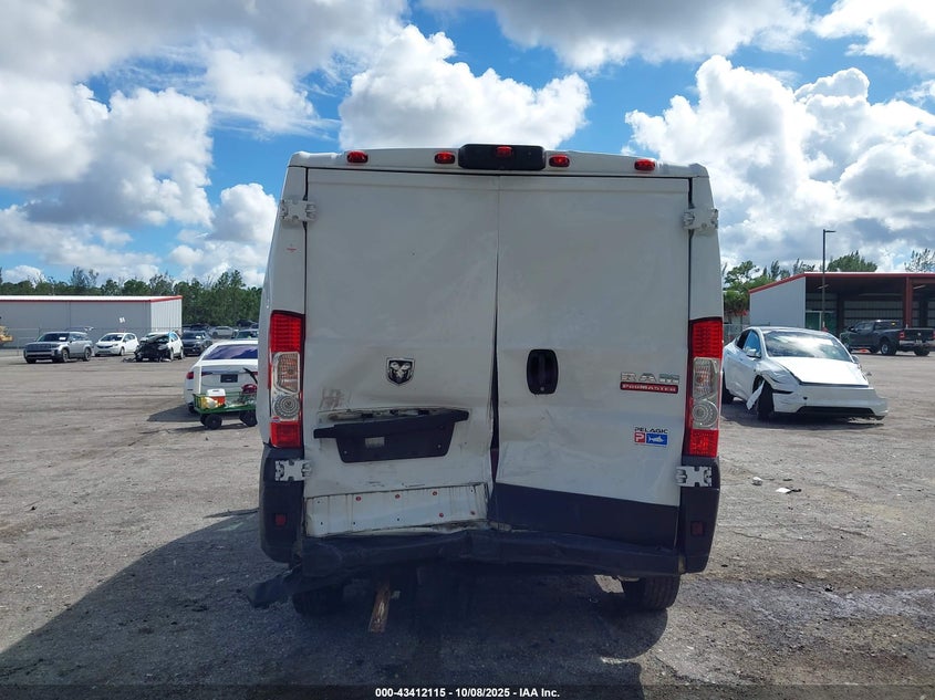 2018 Ram Promaster 1500 Low Roof 136 Wb VIN: 3C6TRVAGXJE155344 Lot: 43412115