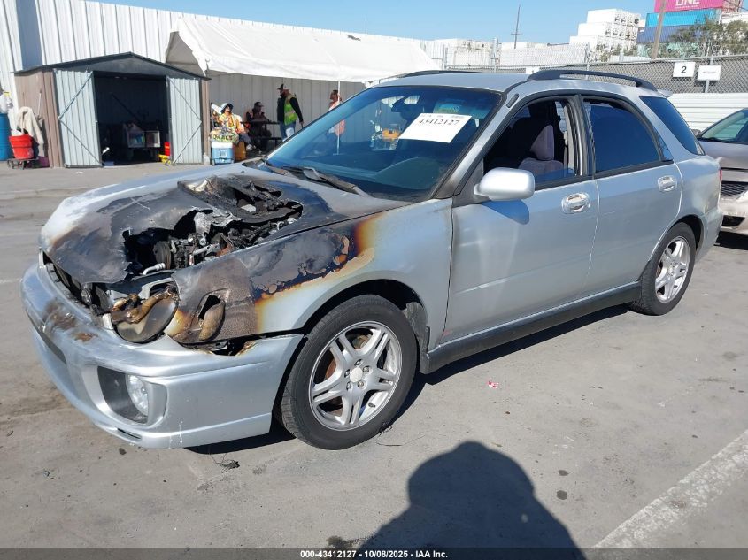 2003 Subaru Impreza Wrx VIN: JF1GG29613G800496 Lot: 43412127