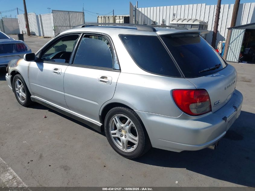 2003 Subaru Impreza Wrx VIN: JF1GG29613G800496 Lot: 43412127