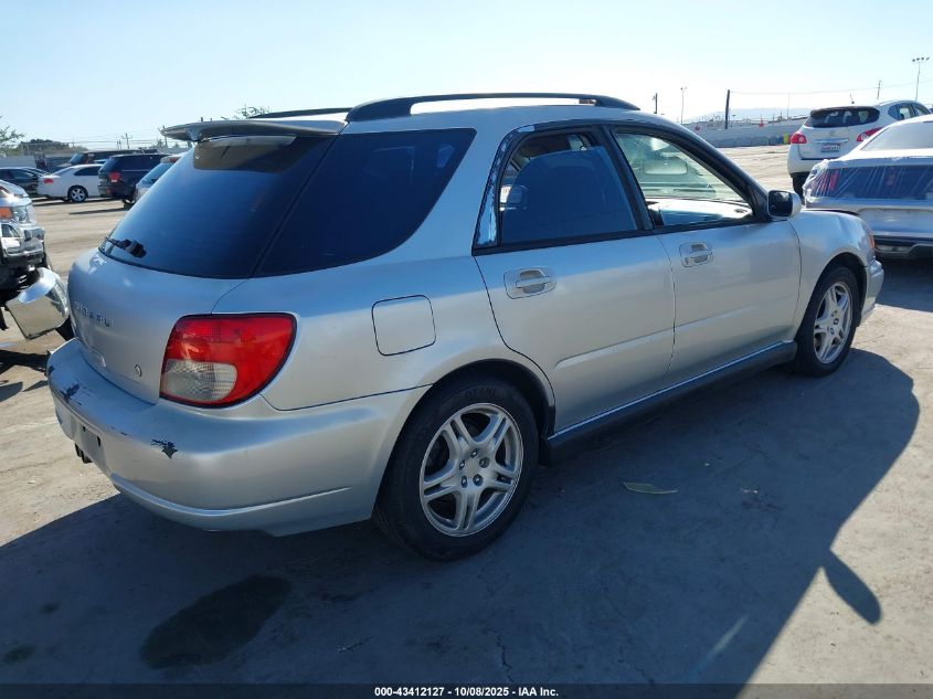 2003 Subaru Impreza Wrx VIN: JF1GG29613G800496 Lot: 43412127