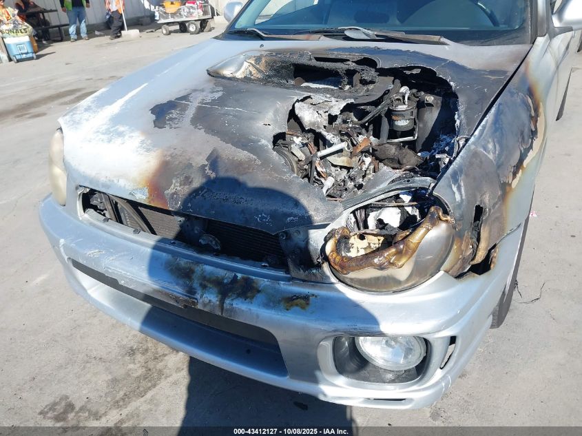 2003 Subaru Impreza Wrx VIN: JF1GG29613G800496 Lot: 43412127