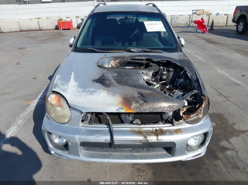 2003 Subaru Impreza Wrx VIN: JF1GG29613G800496 Lot: 43412127