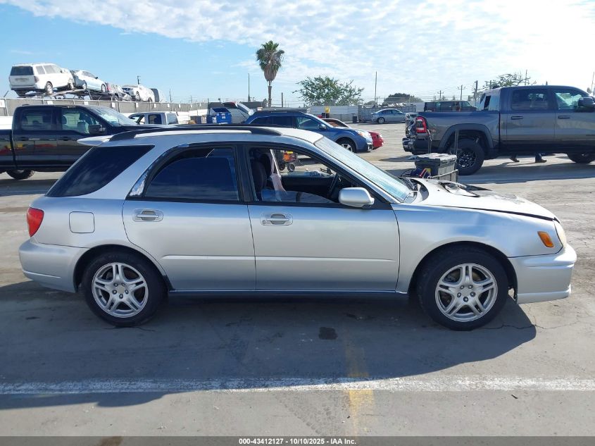 2003 Subaru Impreza Wrx VIN: JF1GG29613G800496 Lot: 43412127