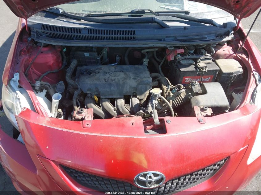 2012 Toyota Yaris VIN: JTDBT4K30CL038751 Lot: 43412133