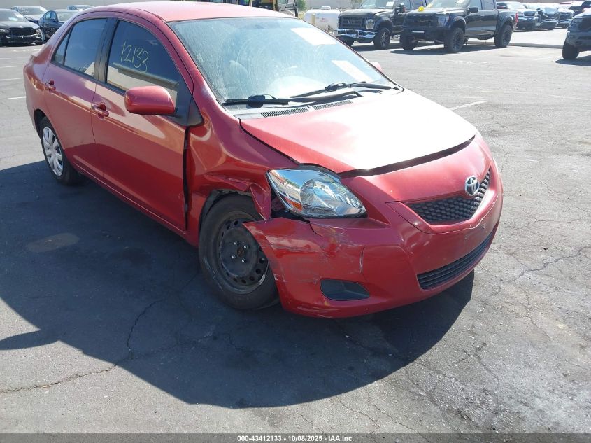 2012 Toyota Yaris VIN: JTDBT4K30CL038751 Lot: 43412133