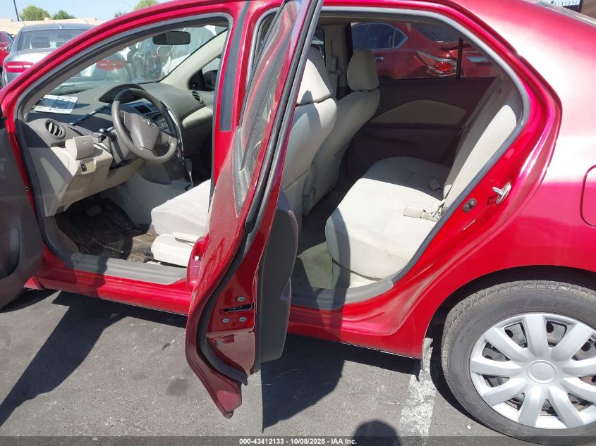 2012 Toyota Yaris VIN: JTDBT4K30CL038751 Lot: 43412133