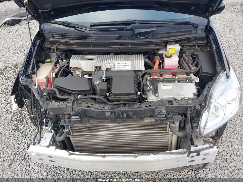 2011 Toyota Prius Two VIN: JTDKN3DU1B5324833 Lot: 43412138