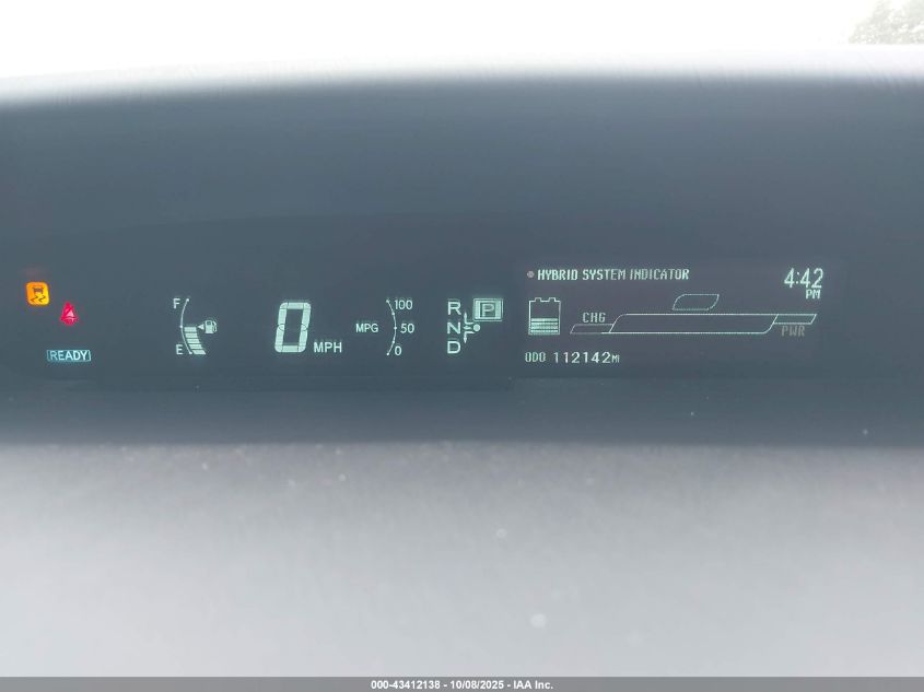 2011 Toyota Prius Two VIN: JTDKN3DU1B5324833 Lot: 43412138