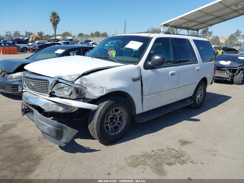 2000 Ford Expedition Xlt VIN: 1FMRU15L1YLC20127 Lot: 43412142
