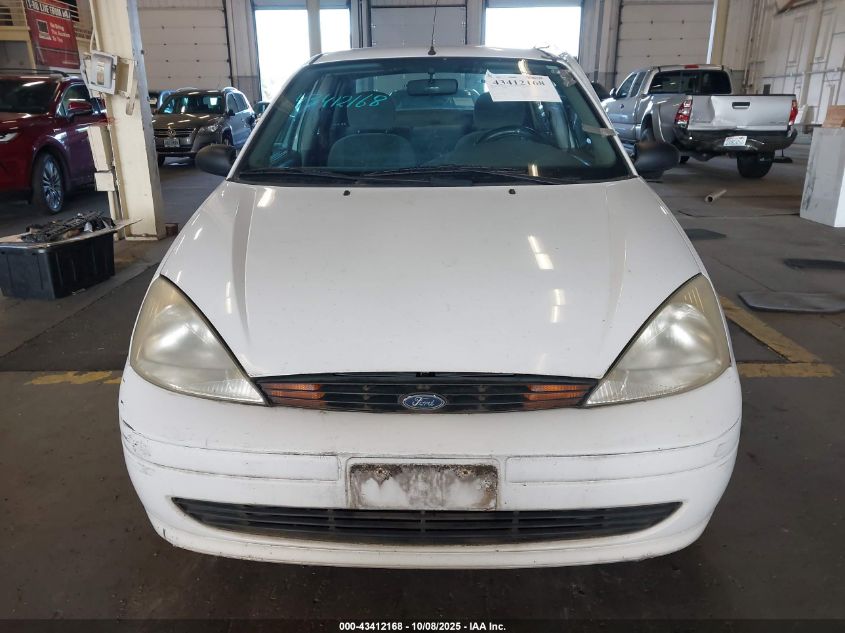 2001 Ford Focus Lx VIN: 1FAFP33P81W291822 Lot: 43412168