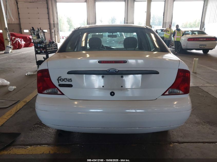 2001 Ford Focus Lx VIN: 1FAFP33P81W291822 Lot: 43412168