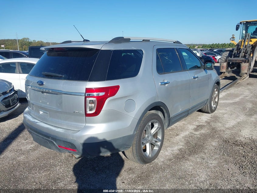 Vin: 1fm5k8f80dgb04251, lot: 43906970, ford explorer limited 20134
