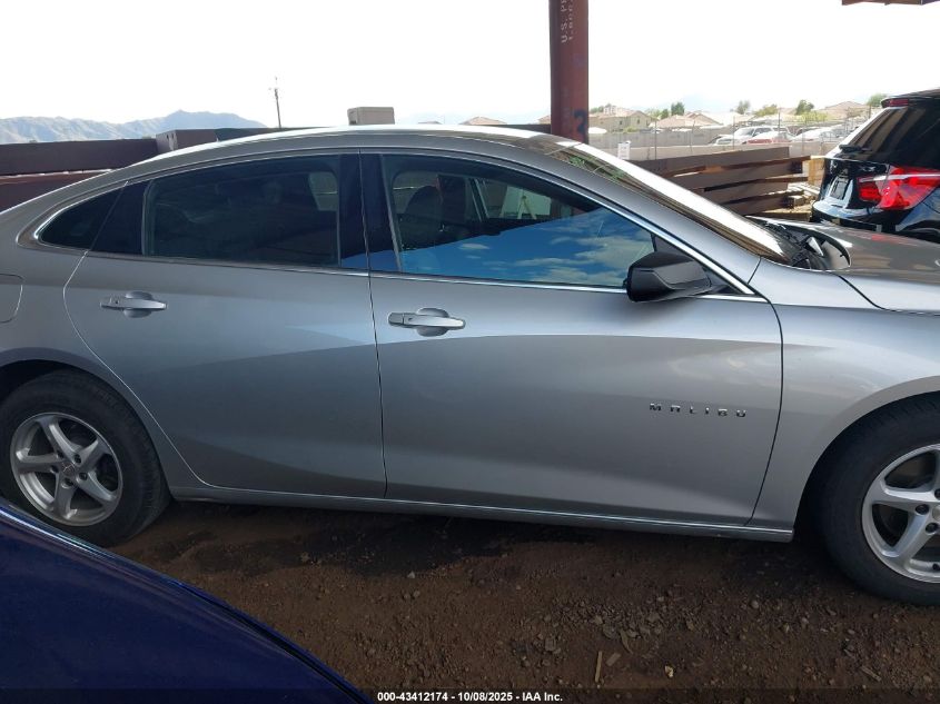 2017 Chevrolet Malibu Ls VIN: 1G1ZB5ST8HF230280 Lot: 43412174
