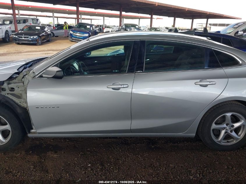 2017 Chevrolet Malibu Ls VIN: 1G1ZB5ST8HF230280 Lot: 43412174