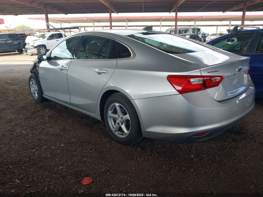 2017 Chevrolet Malibu Ls VIN: 1G1ZB5ST8HF230280 Lot: 43412174