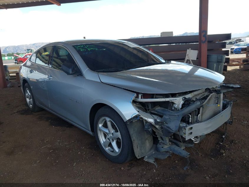 2017 Chevrolet Malibu Ls VIN: 1G1ZB5ST8HF230280 Lot: 43412174