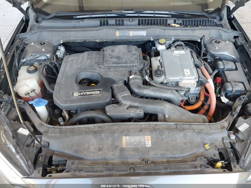 2019 Ford Fusion Hybrid Sel VIN: 3FA6P0MU6KR221159 Lot: 43412175