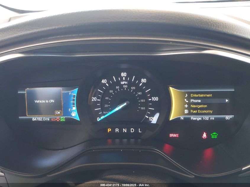 2019 Ford Fusion Hybrid Sel VIN: 3FA6P0MU6KR221159 Lot: 43412175