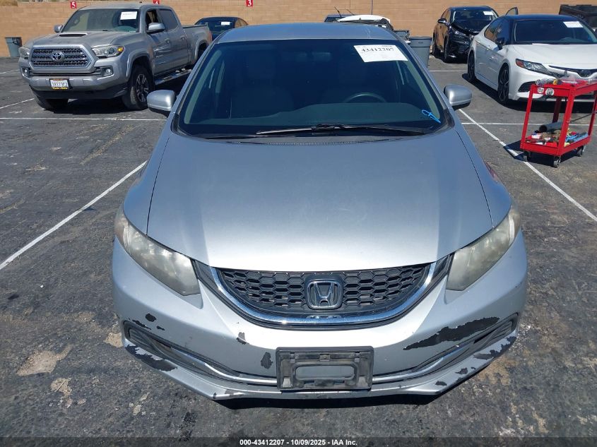 2015 Honda Civic Lx VIN: 2HGFB2F52FH551121 Lot: 43412207