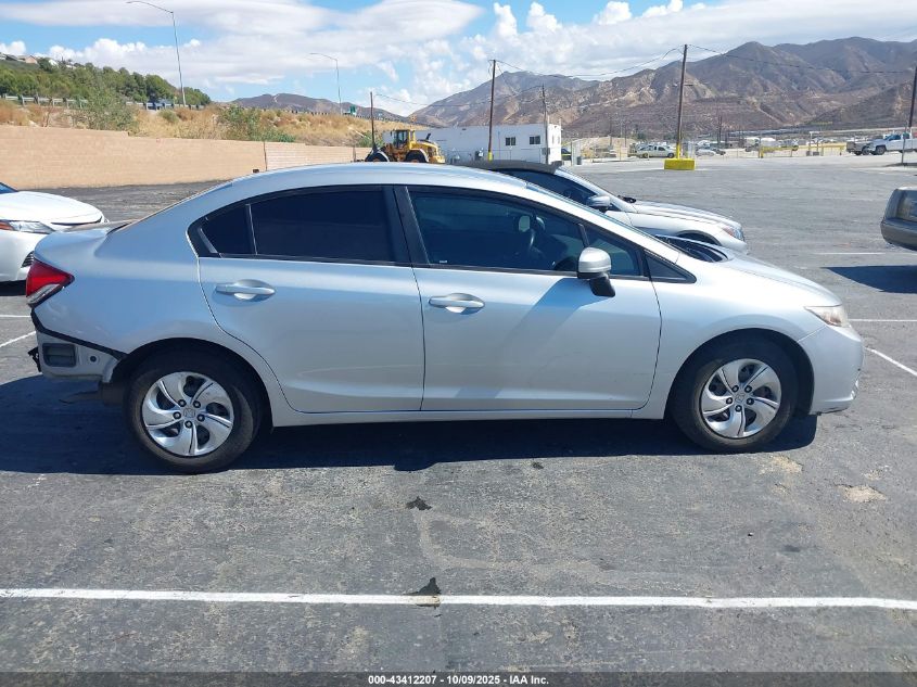 2015 Honda Civic Lx VIN: 2HGFB2F52FH551121 Lot: 43412207