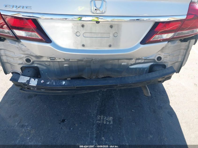 2015 Honda Civic Lx VIN: 2HGFB2F52FH551121 Lot: 43412207