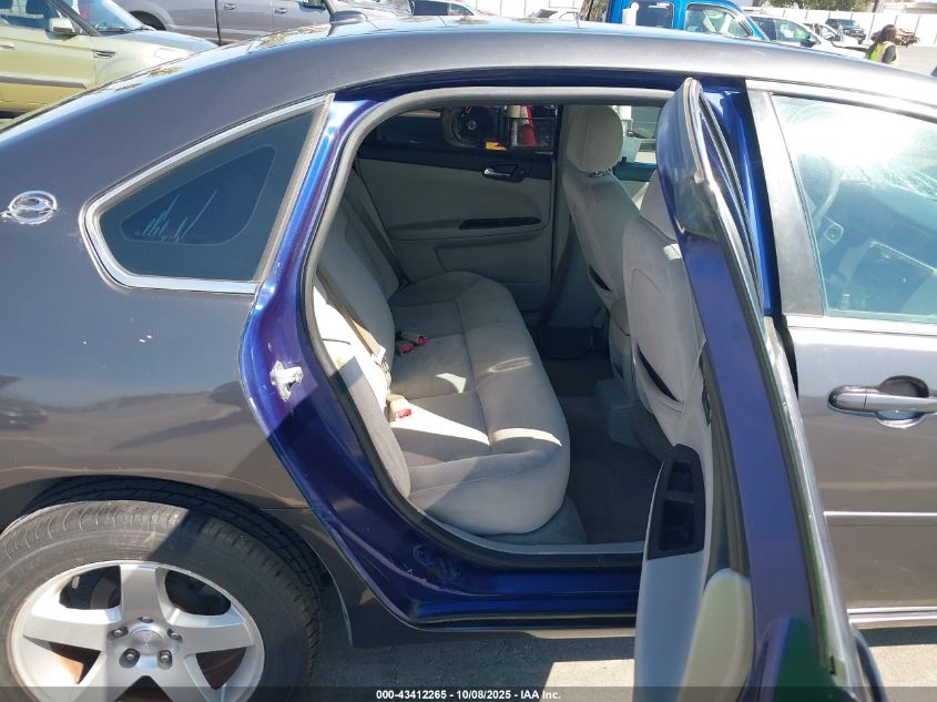 2006 Chevrolet Impala Lt VIN: 2G1WT58K069361255 Lot: 43412265