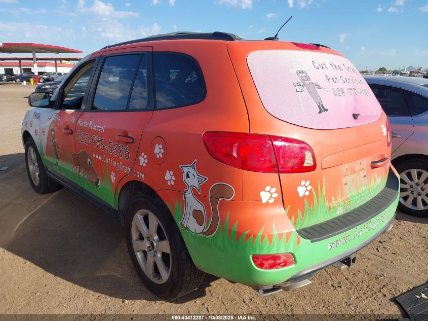 2007 Hyundai Santa Fe Limited/Se VIN: 5NMSH13E77H088053 Lot: 43412287