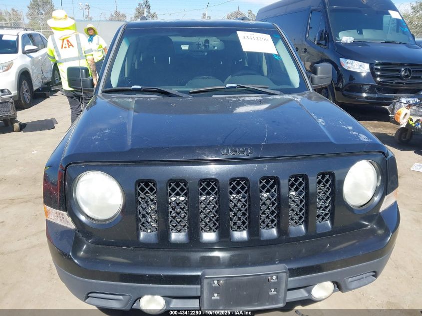 2014 Jeep Patriot Altitude VIN: 1C4NJPBA7ED692453 Lot: 43412290