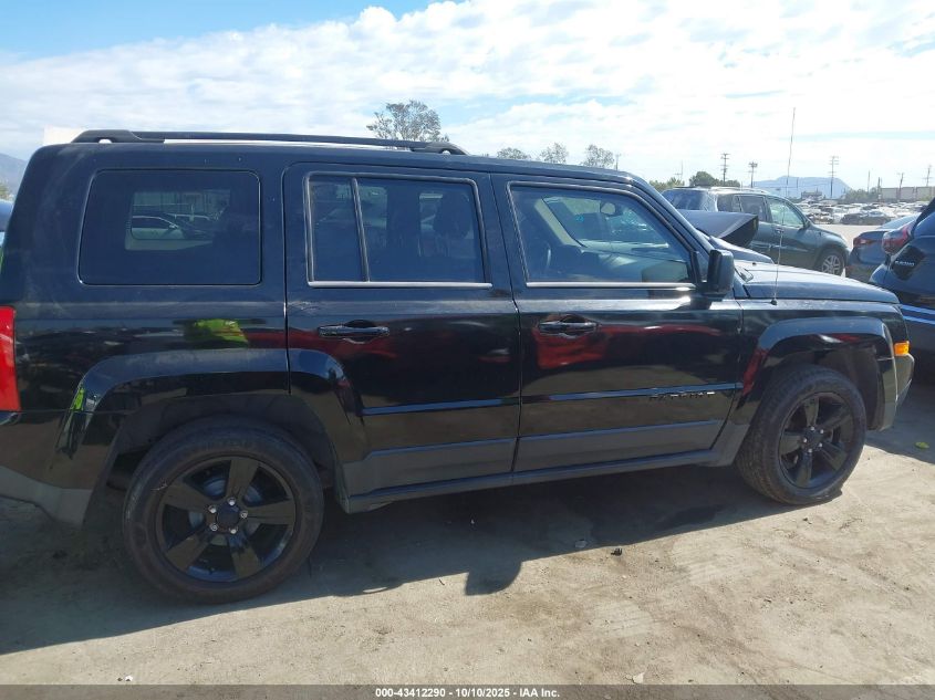 2014 Jeep Patriot Altitude VIN: 1C4NJPBA7ED692453 Lot: 43412290