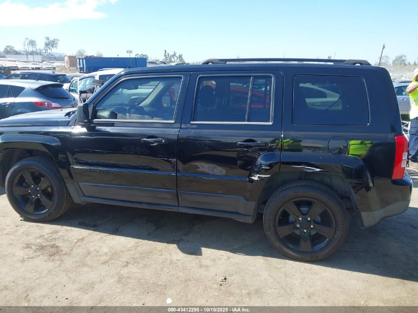 2014 Jeep Patriot Altitude VIN: 1C4NJPBA7ED692453 Lot: 43412290