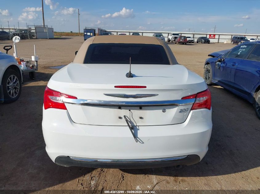 2013 Chrysler 200 Touring VIN: 1C3BCBEBXDN506485 Lot: 43412299