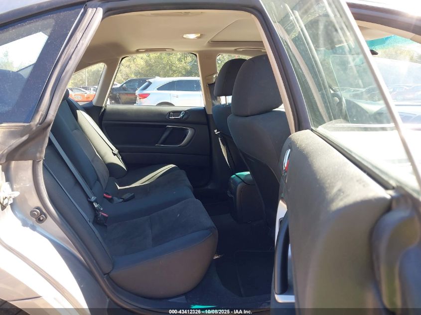 2008 Subaru Legacy 2.5I VIN: 4S3BL616686214702 Lot: 43412326