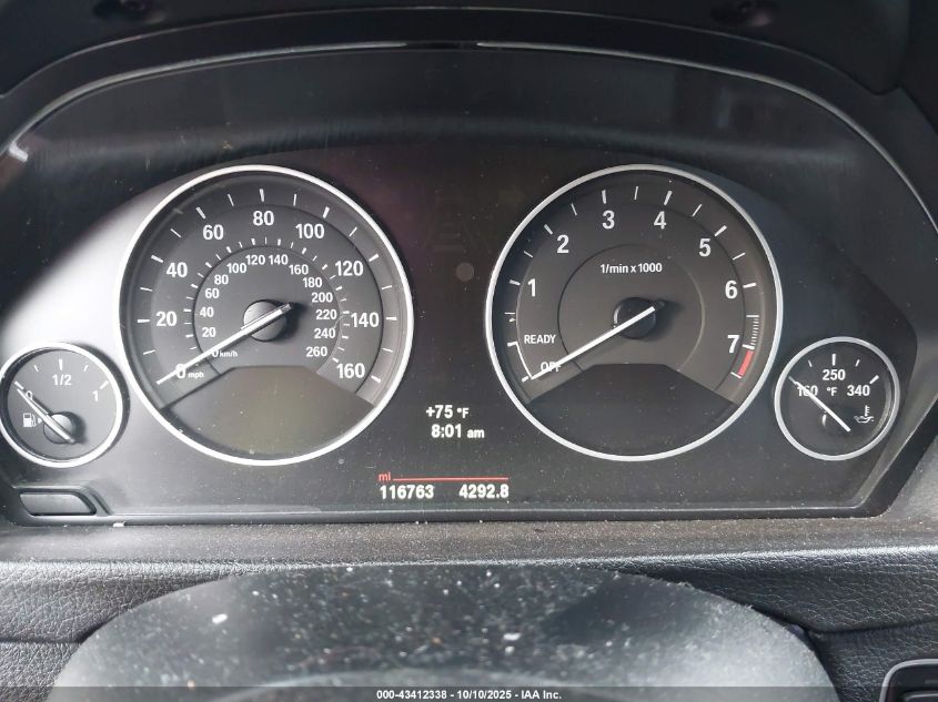 2014 BMW 328I xDrive VIN: WBA3B3C50EJ982076 Lot: 43412338