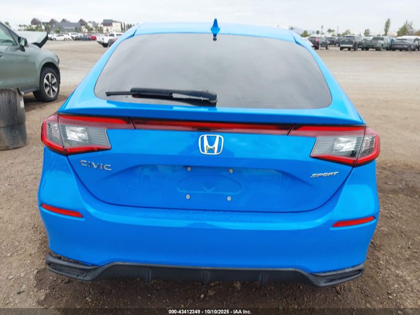 2022 Honda Civic Sport VIN: 19XFL2H8XNE012162 Lot: 43412349