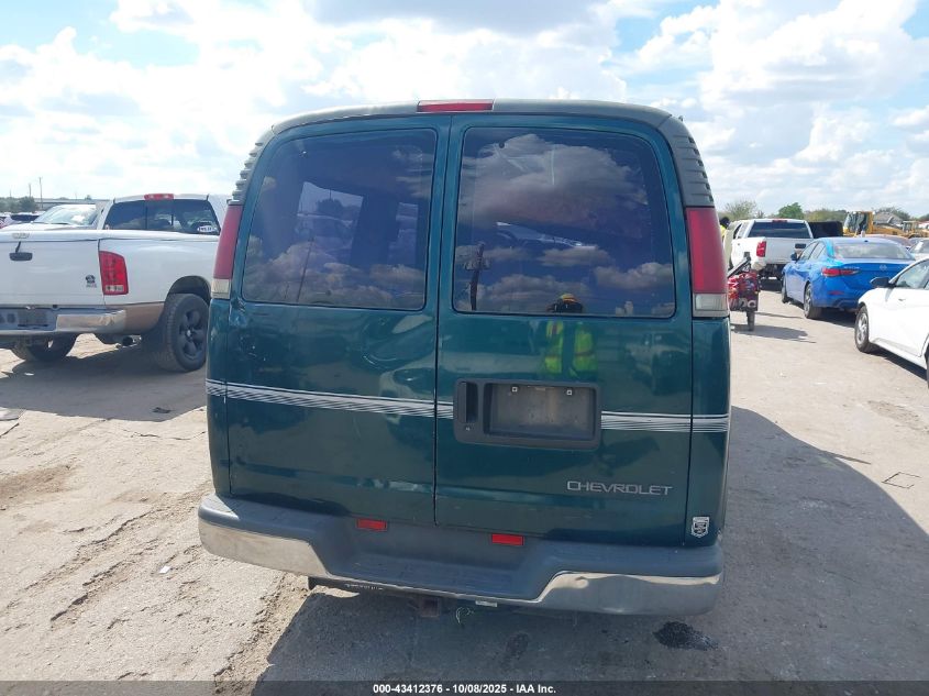 1996 Chevrolet G10 VIN: 1GBFG15R9T1010600 Lot: 43412376