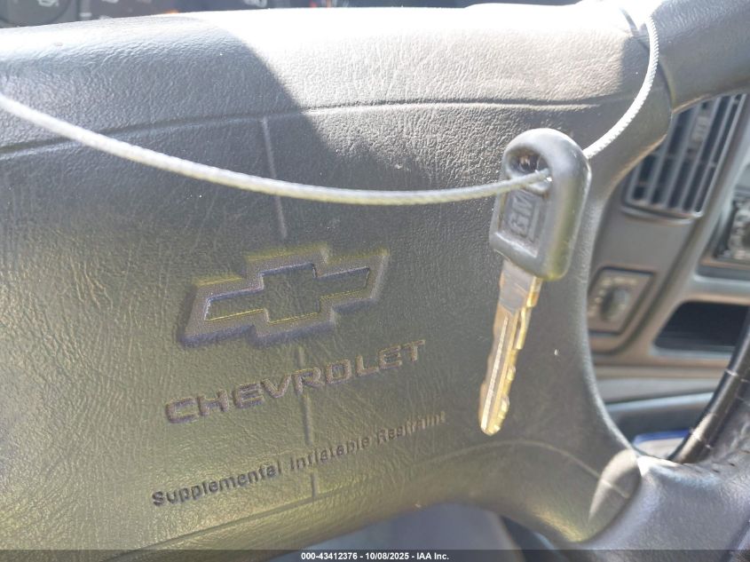 1996 Chevrolet G10 VIN: 1GBFG15R9T1010600 Lot: 43412376