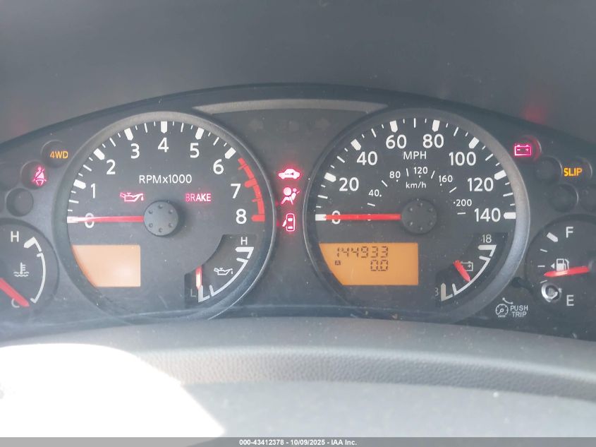 2007 Nissan Frontier Se VIN: 1N6AD07W17C445680 Lot: 43412378