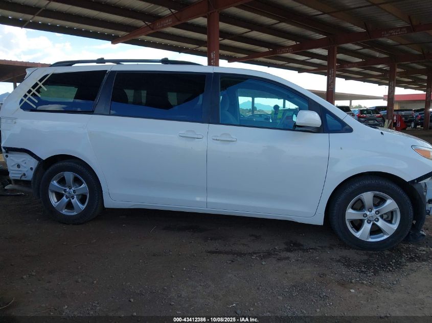 2013 Toyota Sienna Le V6 8 Passenger VIN: 5TDKK3DC8DS360855 Lot: 43412386