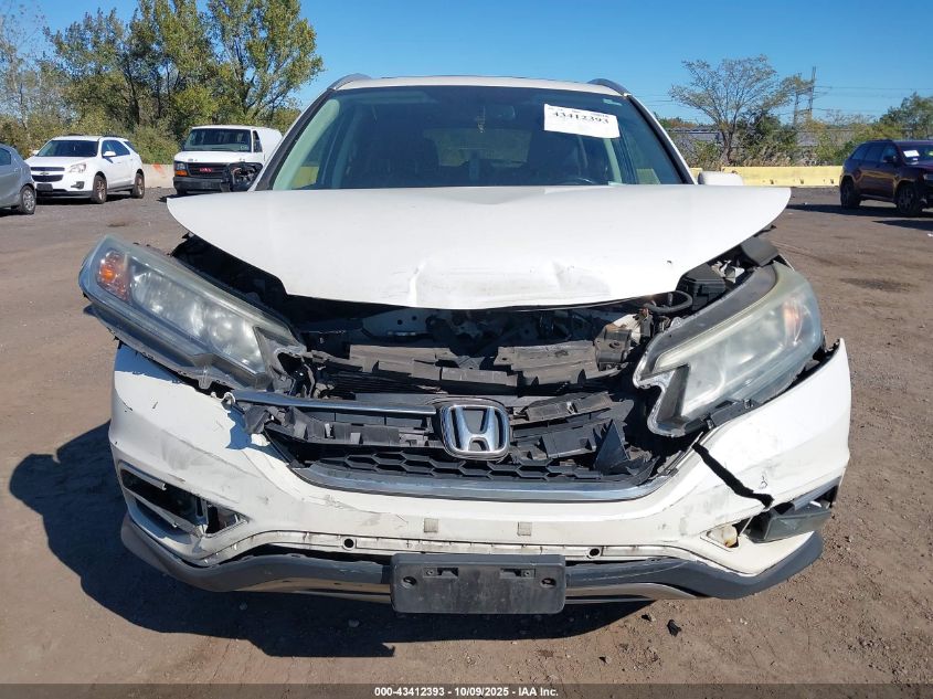 2016 Honda Cr-V Ex-L VIN: 5J6RM4H76GL022012 Lot: 43412393