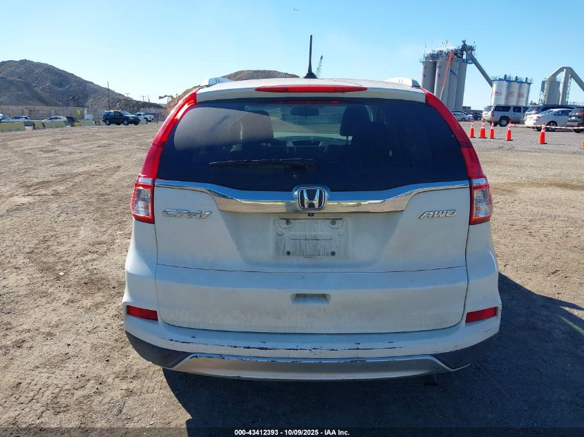 2016 Honda Cr-V Ex-L VIN: 5J6RM4H76GL022012 Lot: 43412393