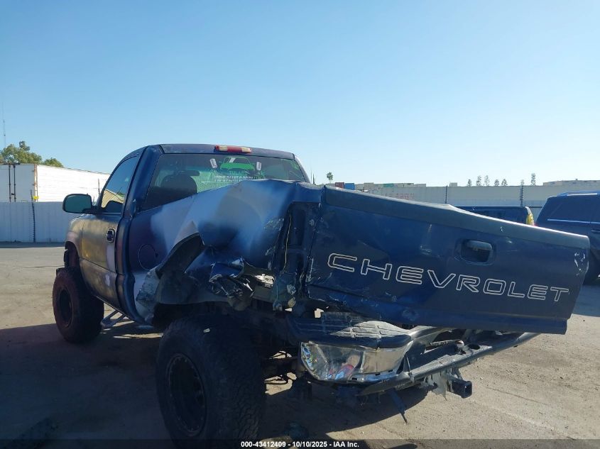 2001 Chevrolet Silverado 1500 VIN: 1GCEC14W81Z311528 Lot: 43412409