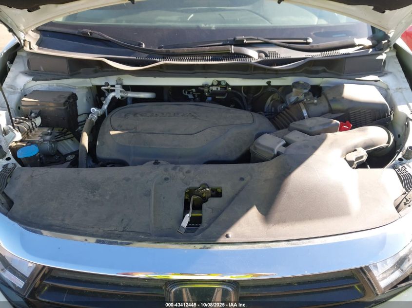 2022 Honda Odyssey Ex-L VIN: 5FNRL6H76NB064409 Lot: 43412445