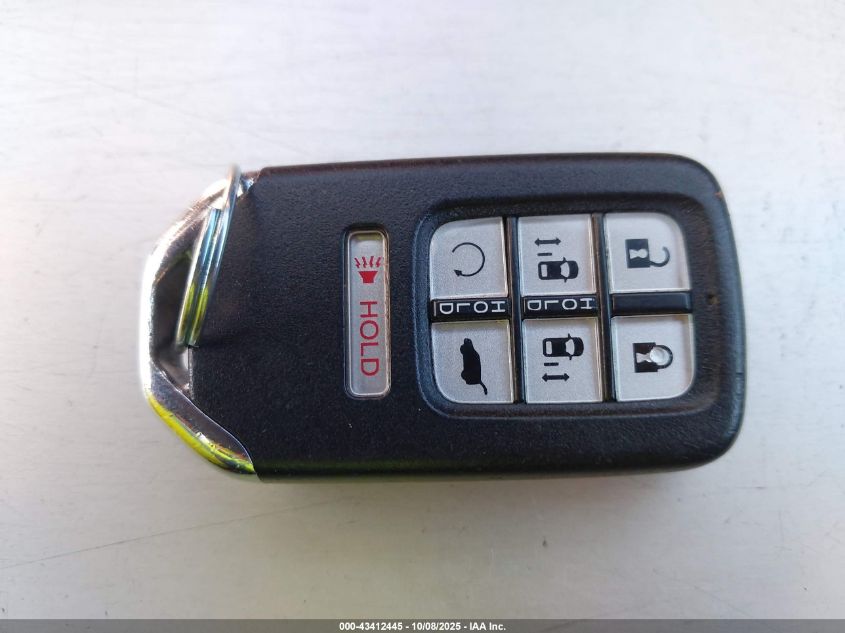 2022 Honda Odyssey Ex-L VIN: 5FNRL6H76NB064409 Lot: 43412445