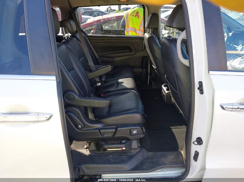 2022 Honda Odyssey Ex-L VIN: 5FNRL6H76NB064409 Lot: 43412445