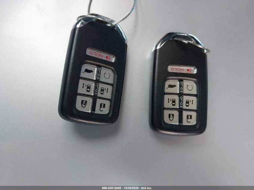 2022 Honda Odyssey Ex-L VIN: 5FNRL6H76NB064409 Lot: 43412445