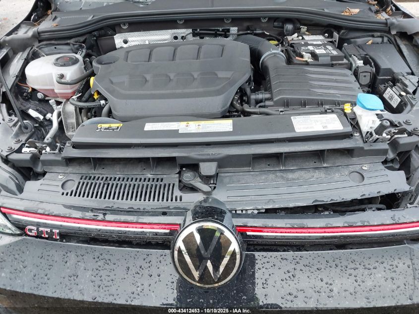 2024 Volkswagen Golf Gti 2.0T Se VIN: WVW3A7CD1RW114648 Lot: 43412453